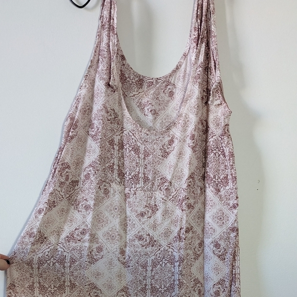 Faithfull The Brand Urban Outfitters Luci Pattered Mini Dress Pink Floral Tie XS - Picture 6 of 16